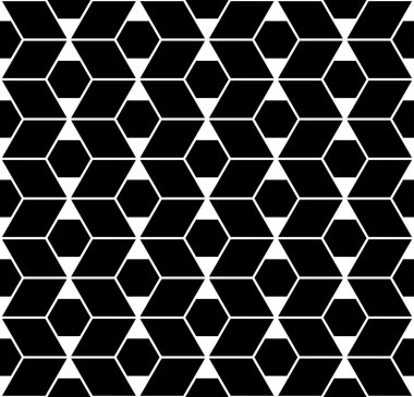 Vektör modern dikişsiz geometri deseni