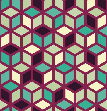 Vektör modern dikişsiz geometri deseni