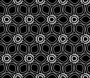 Vektör modern dikişsiz geometri deseni