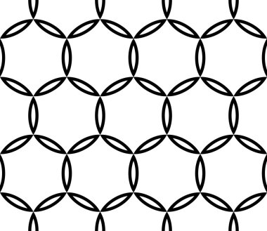 Vektör modern dikişsiz geometri deseni