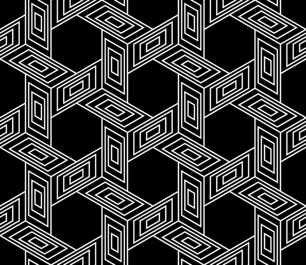 Vector moderne naadloze geometrie patroon — Stockvector