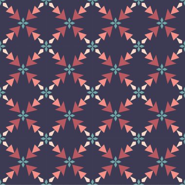 Vektör modern dikişsiz geometri deseni