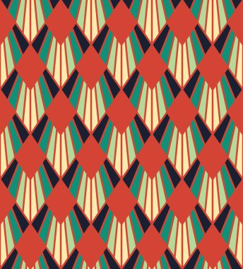 Vektör modern dikişsiz geometri deseni