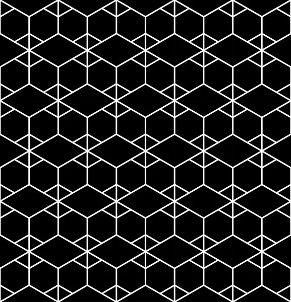 Padrão de geometria sem costura moderna vetorial — Vetor de Stock