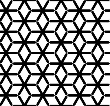 Vektör modern dikişsiz geometri deseni