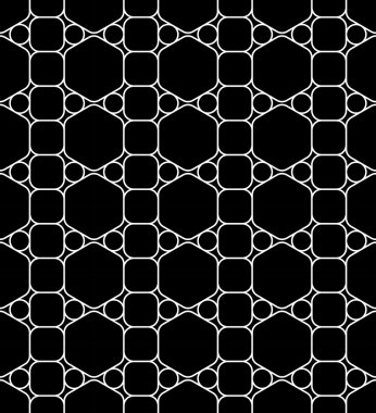 Vektör modern dikişsiz geometri deseni