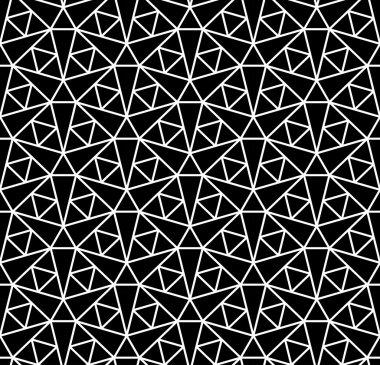 Vektör modern dikişsiz geometri deseni