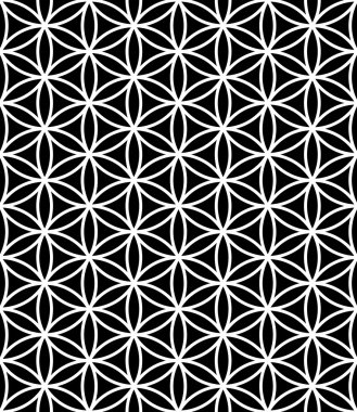 Vektör modern dikişsiz geometri deseni