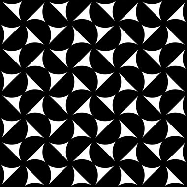 Vektör modern dikişsiz geometri deseni