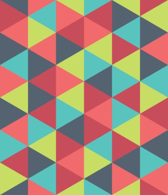 Vektör modern dikişsiz geometri deseni