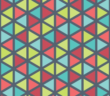 Vektör modern dikişsiz geometri deseni