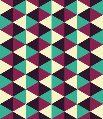 Vektör modern dikişsiz geometri deseni