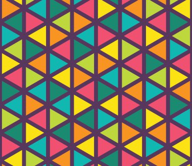 Vektör modern dikişsiz geometri deseni