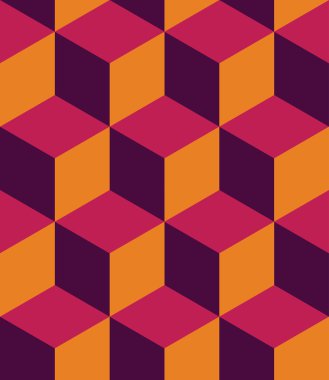 Vektör modern dikişsiz geometri deseni