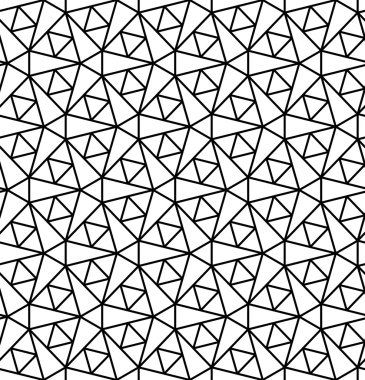 Vektör modern dikişsiz geometri deseni