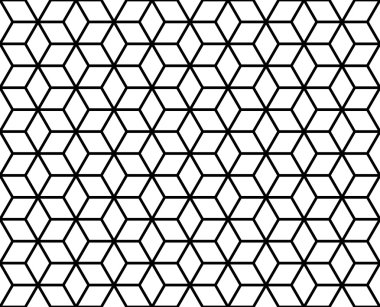 Vektör modern dikişsiz geometri deseni