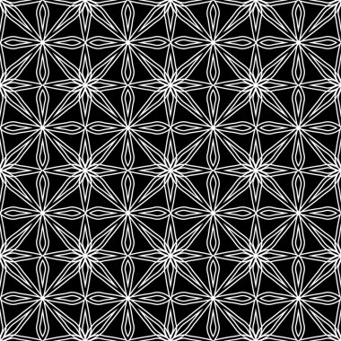 Vektör modern dikişsiz geometri deseni