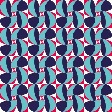 Vektör modern dikişsiz geometri deseni