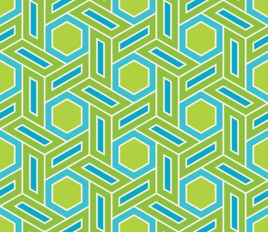 Vektör modern dikişsiz geometri deseni