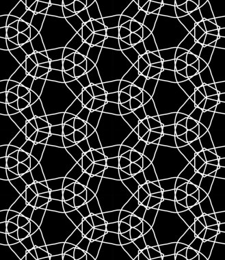 Vektör modern dikişsiz geometri deseni