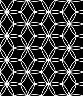 Vektör modern dikişsiz geometri deseni