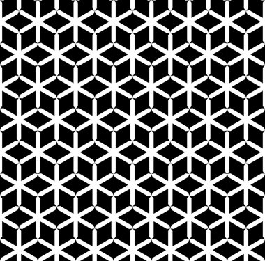 Vektör modern dikişsiz geometri deseni
