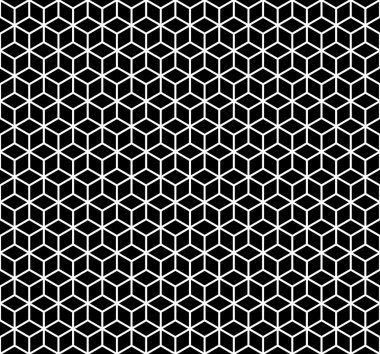 Vektör modern dikişsiz geometri deseni