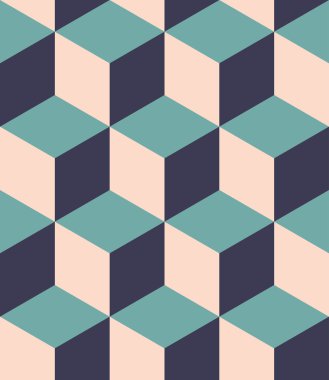 Vektör modern dikişsiz geometri deseni