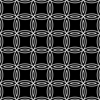 Vektör modern dikişsiz geometri deseni