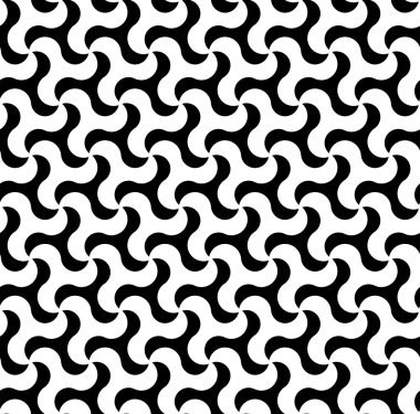 Vektör modern dikişsiz geometri deseni