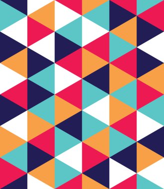 Vektör modern dikişsiz geometri deseni