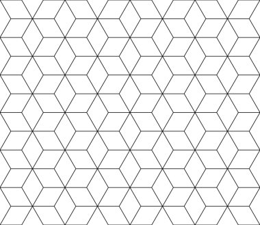 Vektör modern dikişsiz geometri deseni