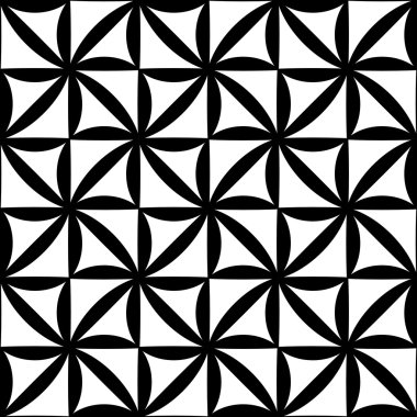 Vektör modern dikişsiz geometri deseni