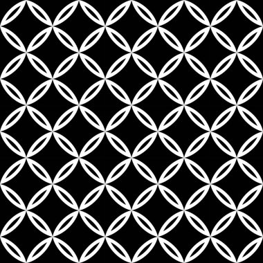 Vektör modern dikişsiz geometri deseni