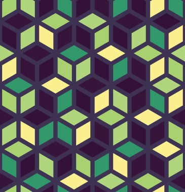 Vektör modern dikişsiz geometri deseni,