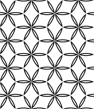 Vektör modern dikişsiz geometri deseni