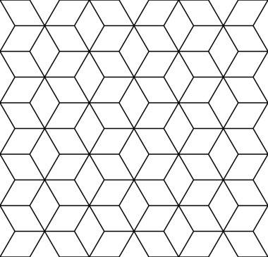 Vektör modern dikişsiz geometri deseni