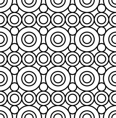 Vektör modern dikişsiz geometri deseni