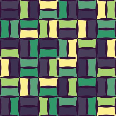 Vektör modern dikişsiz geometri deseni