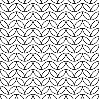 Vektör modern dikişsiz geometri deseni