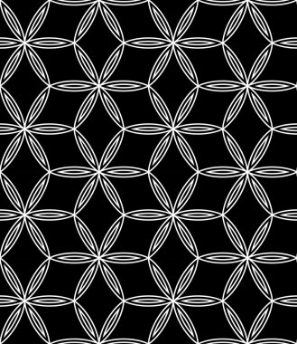 Vektör modern dikişsiz geometri deseni