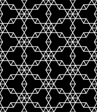 Vektör modern dikişsiz geometri deseni 