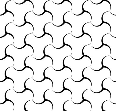 Vektör modern dikişsiz geometri deseni