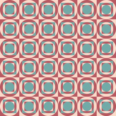 Vektör modern dikişsiz geometri deseni