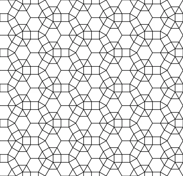Padrão de geometria sem costura moderna vetorial —  Vetores de Stock
