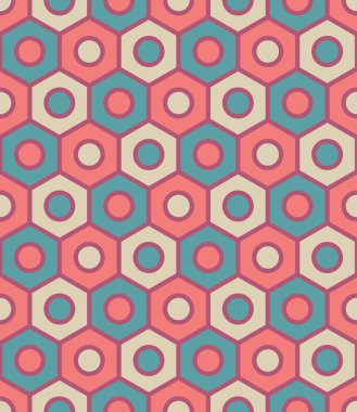 Vektör modern dikişsiz geometri deseni 