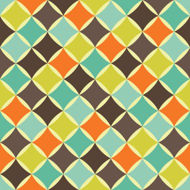 Vektör modern dikişsiz geometri deseni 