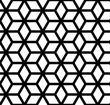 Vektör modern dikişsiz geometri deseni 