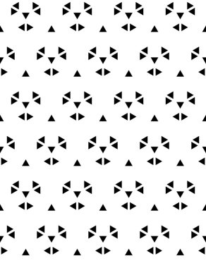 Vektör modern dikişsiz geometri deseni