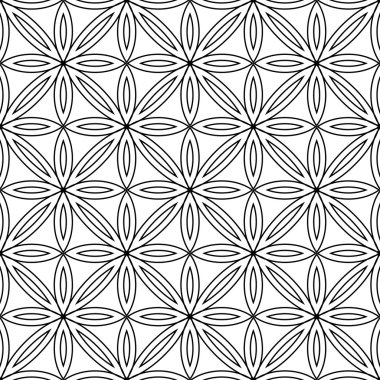 Vektör modern dikişsiz geometri deseni